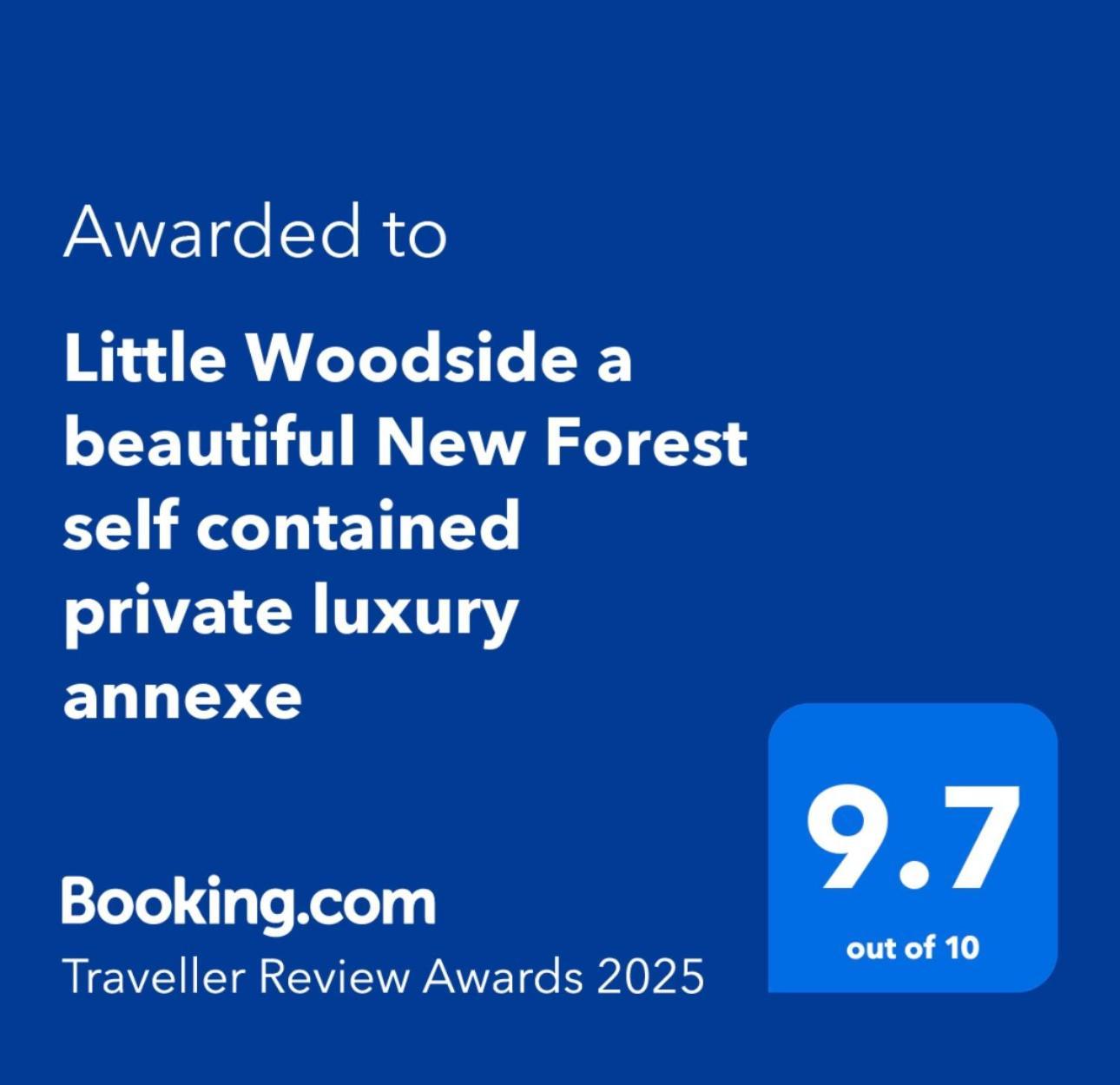 Little Woodside A Beautiful New Forest Self Contained Private Luxury Annexe Ню Милтън Екстериор снимка